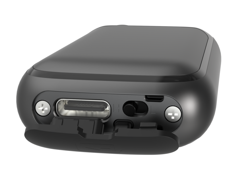 A black CCELL Rizo vape battery